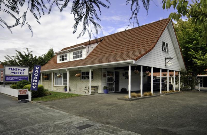 Midway Motel Rotorua Exteriör bild